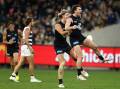 Carlton are relishing bumper crowds at the MCG and want more games there. (Rob Prezioso/AAP PHOTOS)