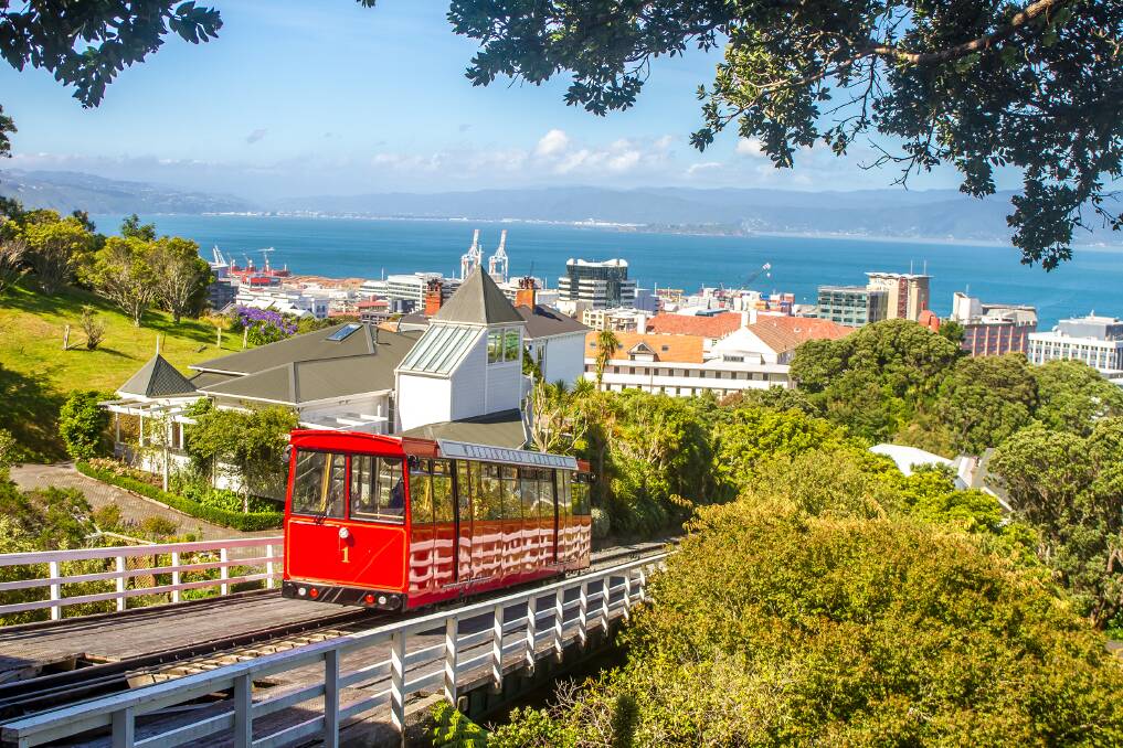 Wellington's famous cable cars. Picture Shutterstock